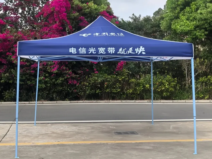 中国电信3000把广告伞与200顶帐篷定制纪实:从一场暴雨说起