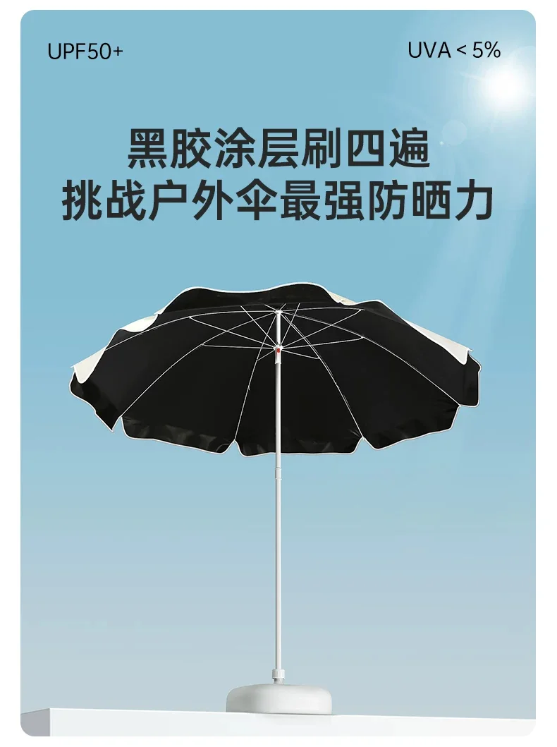 【可倾斜】太阳伞户外遮阳伞露营大雨伞摆摊出摊便携防晒伞可定制场景